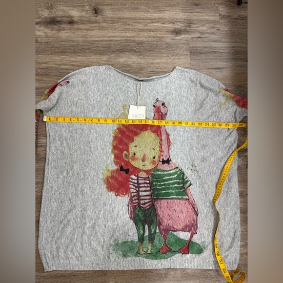 XIKOI Drawing Sweater NWT - Picture 10 of 11